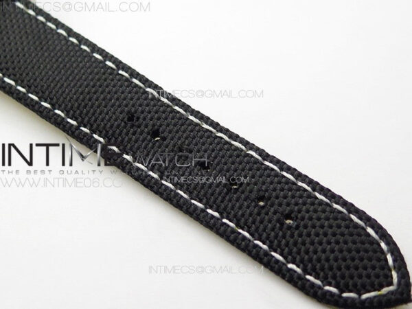 Avenger Chrono SS Red Second hand B50 Black Dial on Black Nylon Strap A7750 – Bild 13