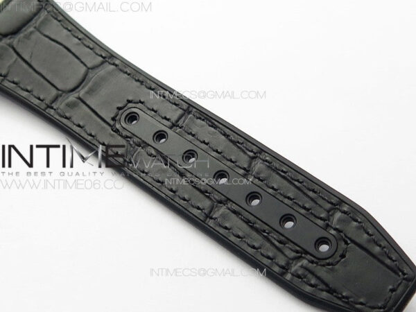 Constellation 41mm SS/Black Ceramic Bezel VSF 1:1 Best Edition Silver Dial on Black Gummy Strap A8900 – Bild 16