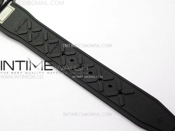 Big Pilot IW329701 SS M+F 1:1 Best Edition Black Dial on Black Rubber Strap SEIKO 8N-24 – Bild 16