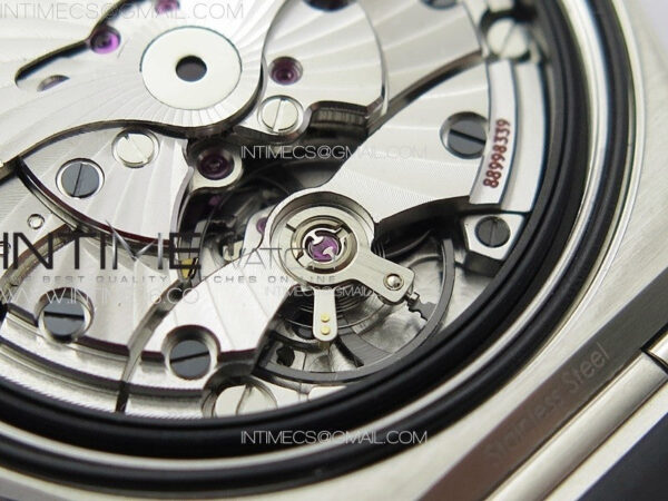Constellation 41mm SS/Black Ceramic Bezel VSF 1:1 Best Edition Black Dial on Black Gummy Strap A8900 – Bild 25