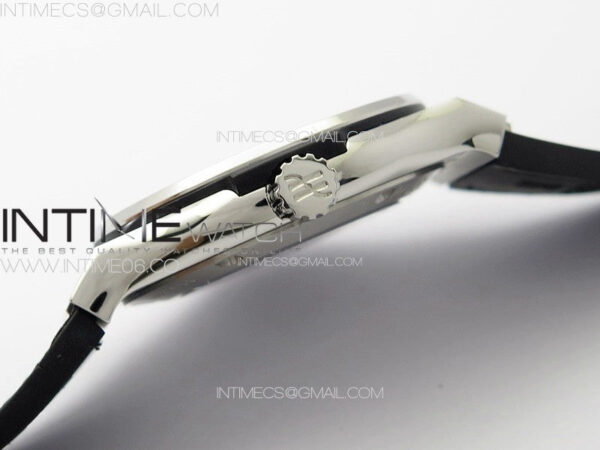 Classic Fusion 42mm SS Paved Diamonds Case And Bezel B50F Paved Diamonds Dial On Gray Gummy Strap A2892 – Bild 8