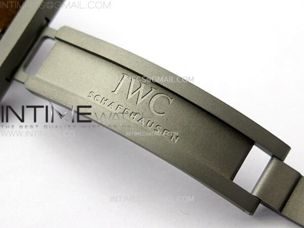 Big Pilot IW329701 Ti M+F 1:1 Best Edition Black Dial on Brown Leather Strap SEIKO 8N-24 – Bild 13