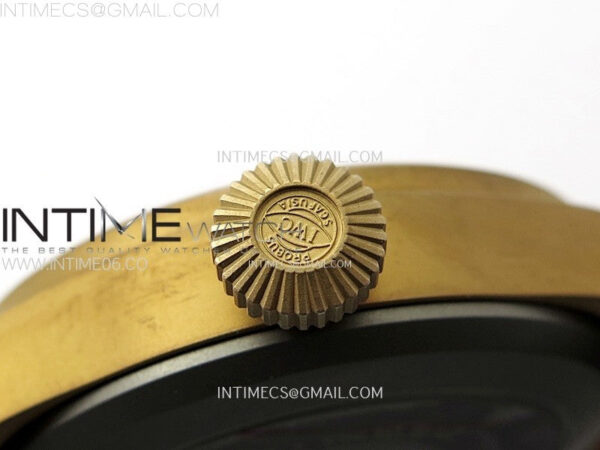 Big Pilot IW329702 Bronze M+F 1:1 Best Edition Green Dial On Brown Leather Strap SEIKO 8N-24 – Bild 10