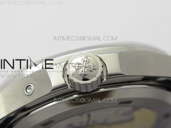 Aquanaut 5164A SS ZF 1:1 Best Edition Black Dial on Black Rubber Strap A324 – Bild 10