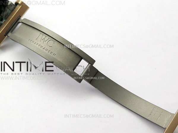 Big Pilot IW329702 Bronze M+F 1:1 Best Edition Green Dial On Brown Leather Strap SEIKO 8N-24 – Bild 13