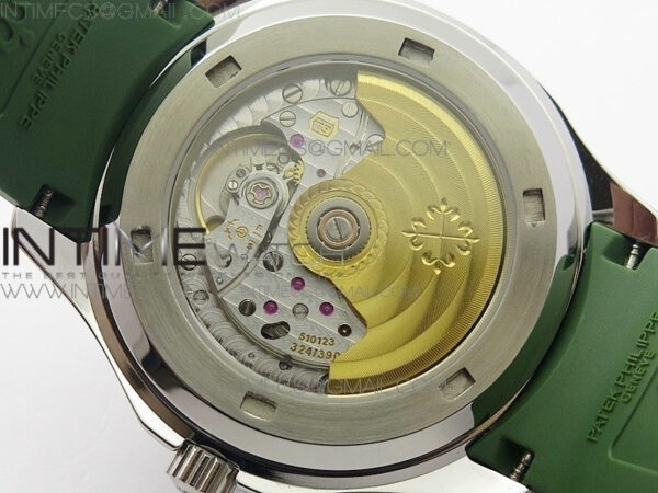 Aquanaut Jumbo MP Best Edition SS Green Dial on Green Rubber Strap A2824 to PP324CS – Bild 14