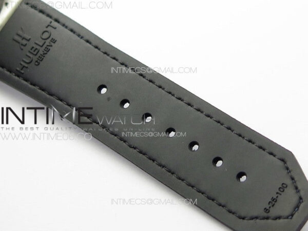 Classic Fusion 42mm SS Paved Diamonds Case And Bezel B50F Paved Diamonds Dial On Blue Gummy Strap A2892 – Bild 15