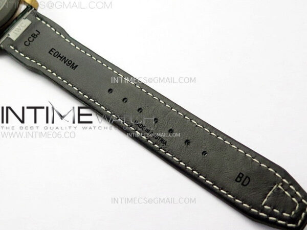 Big Pilot IW329702 Bronze M+F 1:1 Best Edition Green Dial On Brown Leather Strap SEIKO 8N-24 – Bild 17