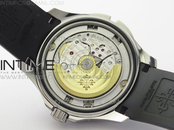 Aquanaut 5164A SS ZF 1:1 Best Edition Black Dial on Black Rubber Strap A324 – Bild 24