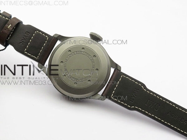 Big Pilot IW501004 TI ZF 1:1 Best Edition Black Dial on Brown Leather Strap A52110 – Bild 16