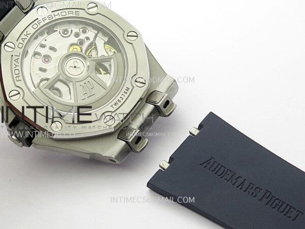 Copy of Royal Oak Offshore Diver 15720 Ceramic Bezel APSF 1:1 Best Edition Black Dial on Black Rubber Strap SA4308 – Bild 21
