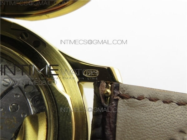 Calatrava 5227R YG ZF 1:1 Best Edition Ivory Dial on Brown Leather Strap A324CS – Bild 23