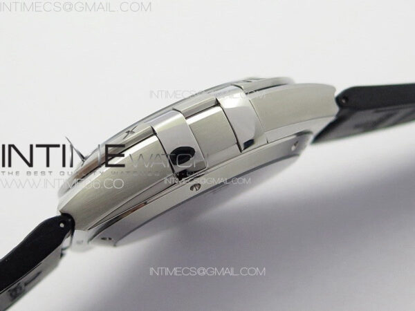 Constellation 39mm SS VSF 1:1 Best Edition Silvevr Textured Dial on Black Leather Strap A8800 – Bild 11