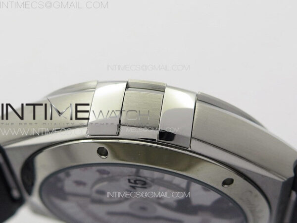 Constellation 39mm SS VSF 1:1 Best Edition Silvevr Textured Dial on Black Leather Strap A8800 – Bild 12