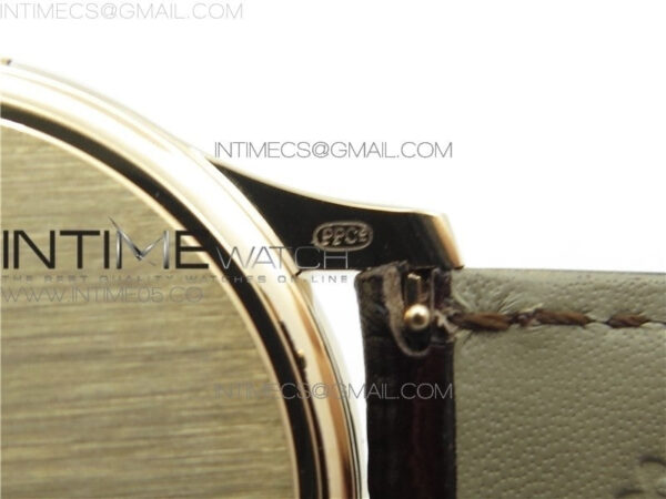 Calatrava 5227R RG ZF 1:1 Best Edition Ivory Dial on Brown Leather Strap A324CS – Bild 14