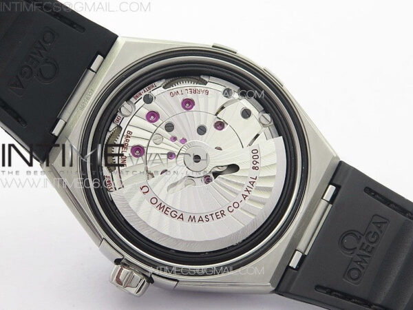 Constellation 39mm SS VSF 1:1 Best Edition Silvevr Textured Dial on Black Leather Strap A8800 – Bild 25