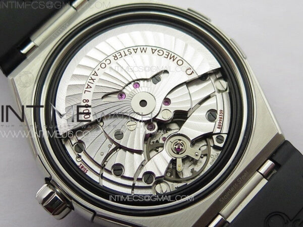 Constellation 39mm SS VSF 1:1 Best Edition Silvevr Textured Dial on Black Leather Strap A8800 – Bild 26