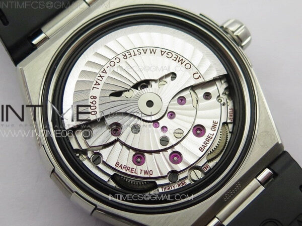 Constellation 39mm SS VSF 1:1 Best Edition Silvevr Textured Dial on Black Leather Strap A8800 – Bild 27