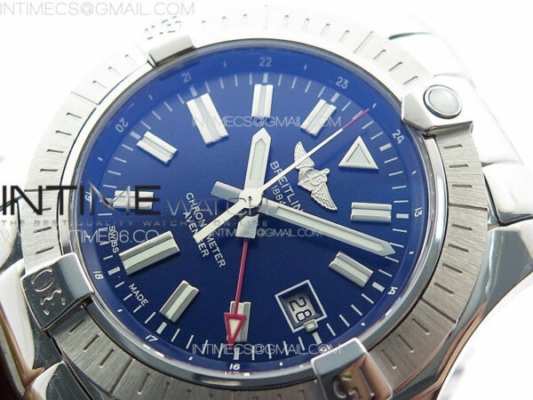 Avenger Automatic 43mm GMT SS B50 Best Edition Blue Dial on SS Bracelet A2824 – Bild 21