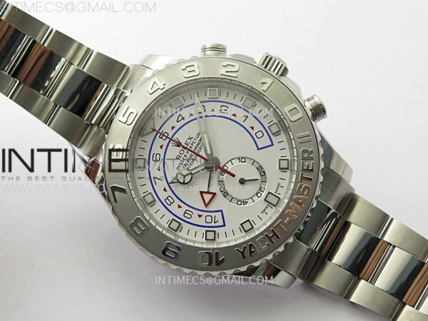 YachtMaster II 116689 SS KF 1:1 Best Edition White Dial On SS Bracelet A7750 – Bild 3