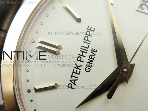 Calatrava 5296R RG ZF 1:1 Best Edition Ivory Dial On Brown Leather Strap 324CS (Free box) – Bild 9