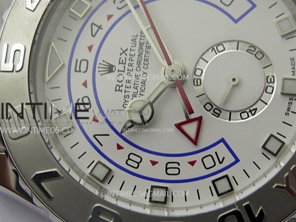 YachtMaster II 116689 SS KF 1:1 Best Edition White Dial On SS Bracelet A7750 – Bild 6