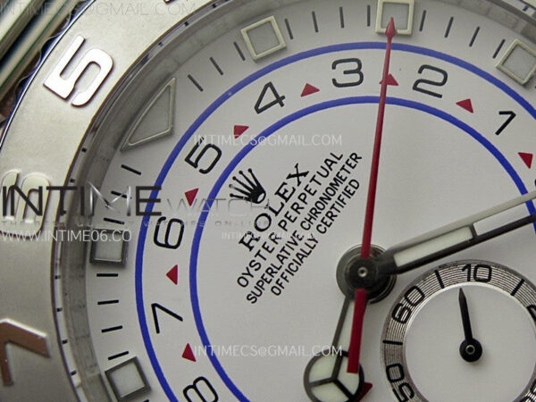 YachtMaster II 116689 SS KF 1:1 Best Edition White Dial On SS Bracelet A7750 – Bild 8