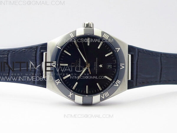 Constellation 41mm Blue Ceramic Bezel SS SBF 1:1 Best Edition Blue Dial on SS Bracelet A8900 – Bild 2