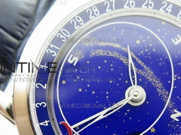 6102P Moon SS Blue Dial on Blue Leather Strap A240 – Bild 6