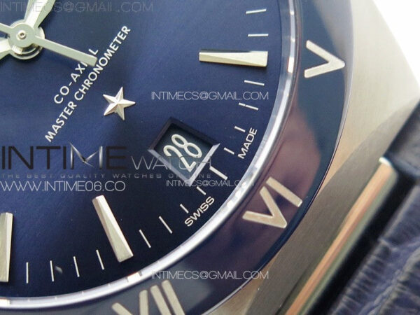 Constellation 41mm Blue Ceramic Bezel SS SBF 1:1 Best Edition Blue Dial on SS Bracelet A8900 – Bild 7