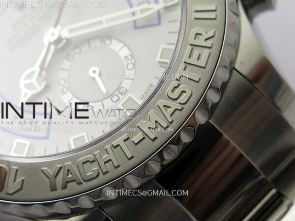 YachtMaster II 116689 SS KF 1:1 Best Edition White Dial On SS Bracelet A7750 – Bild 10