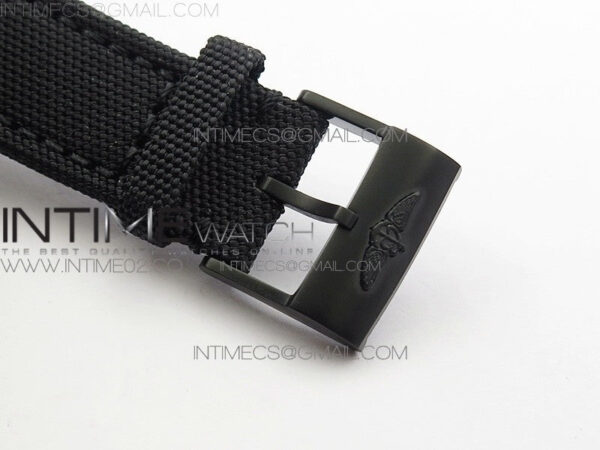 Challenger Chronograph DLC Black Dial on Rubber Strap A7750 – Bild 10