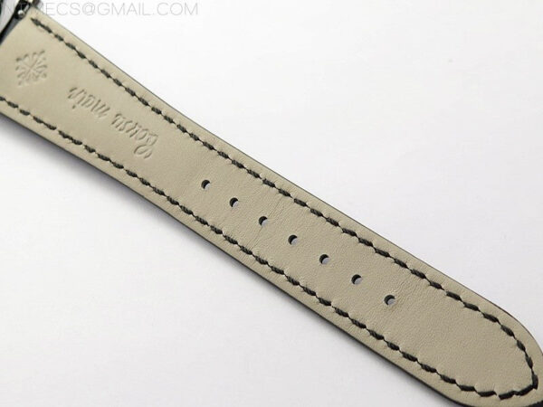 Annual Calendar Complications 5396 SS GRF Best Edition White Dial Sticks Markers on Black leather strap A324 – Bild 18