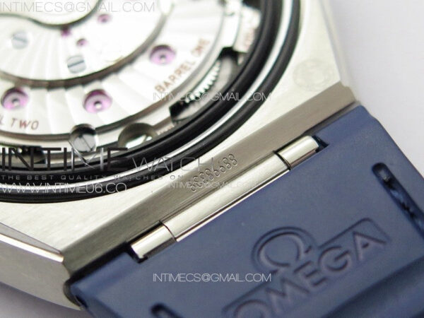 Constellation 41mm Blue Ceramic Bezel SS SBF 1:1 Best Edition Blue Dial on SS Bracelet A8900 – Bild 24