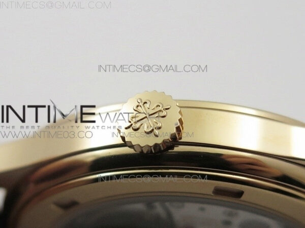 Calatrava 5296R RG ZF 1:1 Best Edition Ivory Dial On Brown Leather Strap 324CS (Free box) – Bild 23