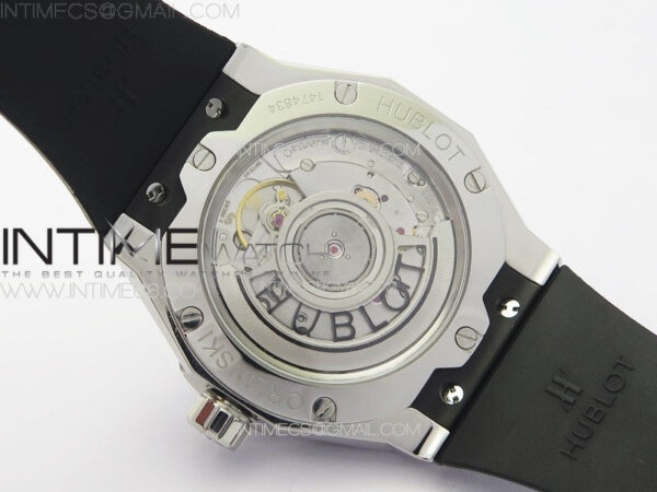 Classic Fusion Orlinski SS B50F 1:1 Best Edition White Faceted Dial on White Rubber Strap A2892 – Bild 17