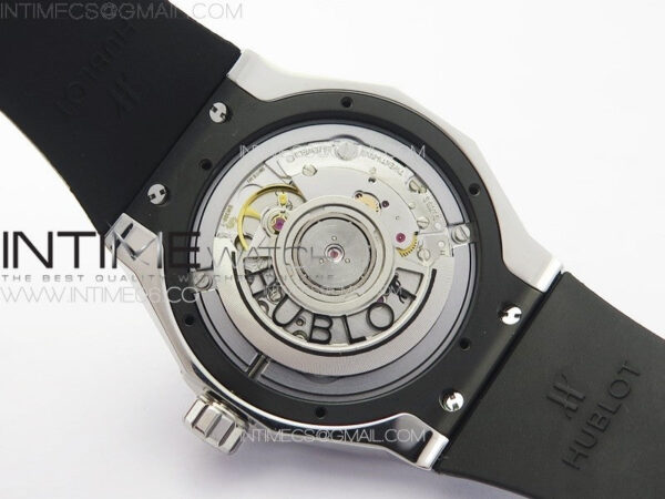 Classic Fusion Orlinski SS B50F 1:1 Best Edition White Faceted Dial on White Rubber Strap A2892 – Bild 18