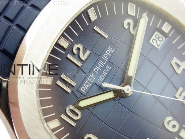 Aquanaut Jumbo 42mm SS BP 1:1 Best Edition Blue Dial on Blue Rubber Strap 9015 to PP324CS – Bild 5