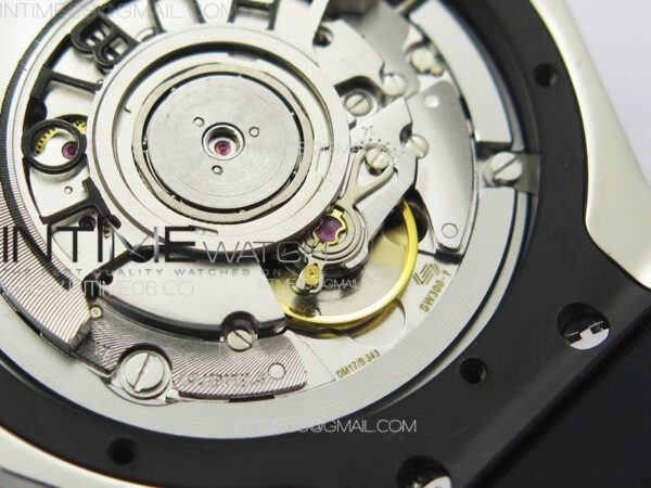Classic Fusion Orlinski SS B50F 1:1 Best Edition White Faceted Dial on White Rubber Strap A2892 – Bild 20