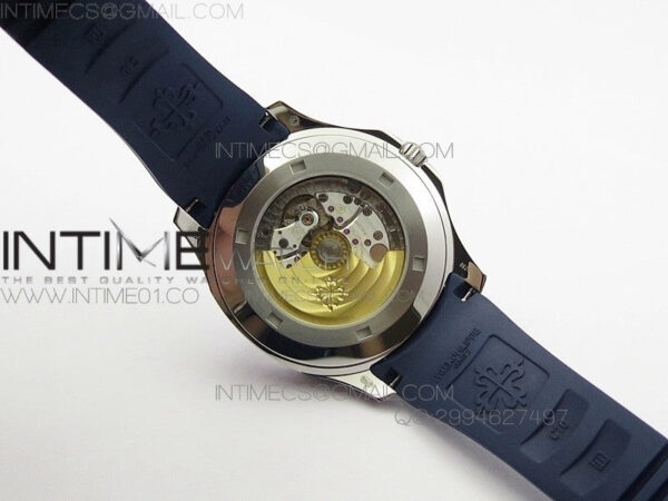 Aquanaut Jumbo 42mm SS BP 1:1 Best Edition Blue Dial on Blue Rubber Strap 9015 to PP324CS – Bild 12