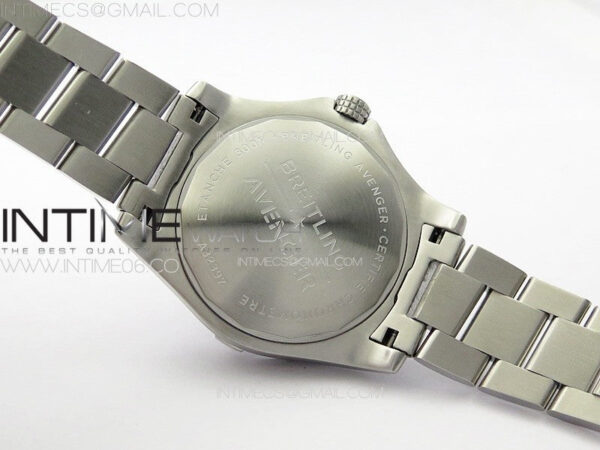 Avenger Automatic 43mm GMT SS B50 Best Edition White Dial on SS Bracelet A2824 – Bild 19