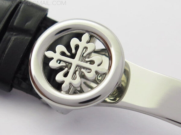 Annual Calendar Complications 5396 SS GRF Best Edition White Dial Blue Markers on Black leather strap A324 – Bild 13