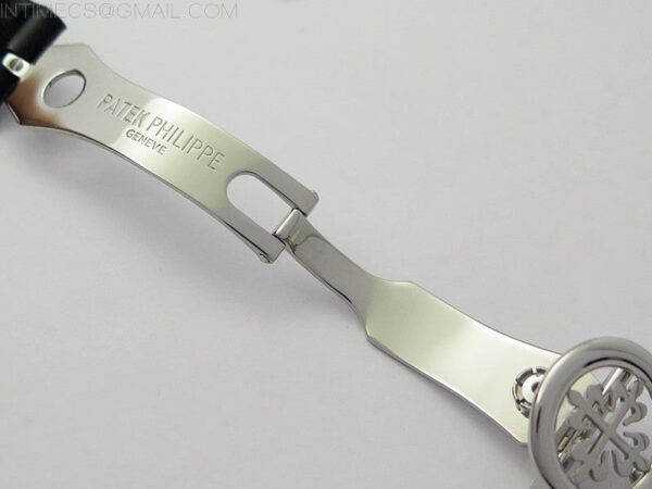 Annual Calendar Complications 5396 SS GRF Best Edition White Dial Blue Markers on Black leather strap A324 – Bild 15
