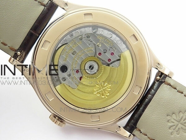 Calatrava 5296R RG ZF 1:1 Best Edition Ivory Dial On Brown Leather Strap 324CS (Free box) – Bild 33