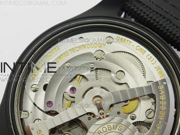 Big Pilot Real PR IW502001 Real Ceramic V2 ZF 1:1 Best Edition Black Dial on Black Calfskin Strap A51111 – Bild 24