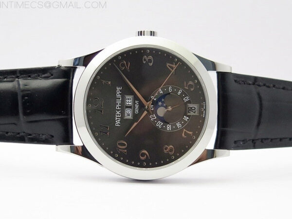Annual Calendar Complications 5396 SS GRF Best Edition Gray dial on Black leather strap A324 – Bild 3