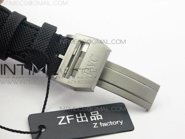 Big Pilot Real PR IW502003 Real Ceramic V2 ZF 1:1 Best Edition on Black Calfskin Strap A51111 – Bild 13