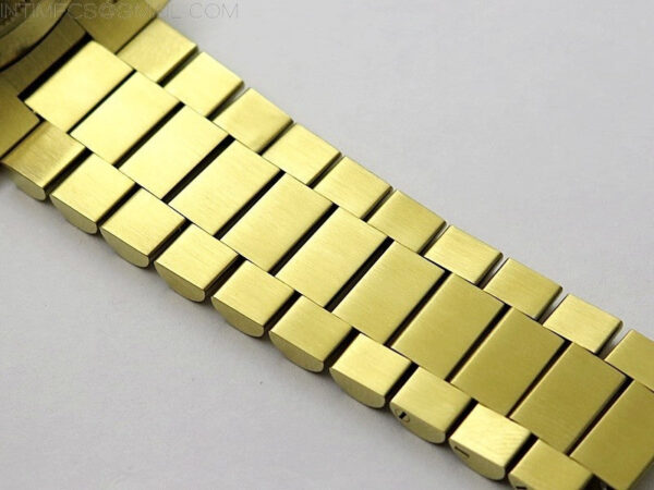 Day Date 40mm 228238 Gain Weight YG/tungsten APSF 1:1 Best Edition Black Dial Sticks Markers on YG President Bracelet A2836 – Bild 30