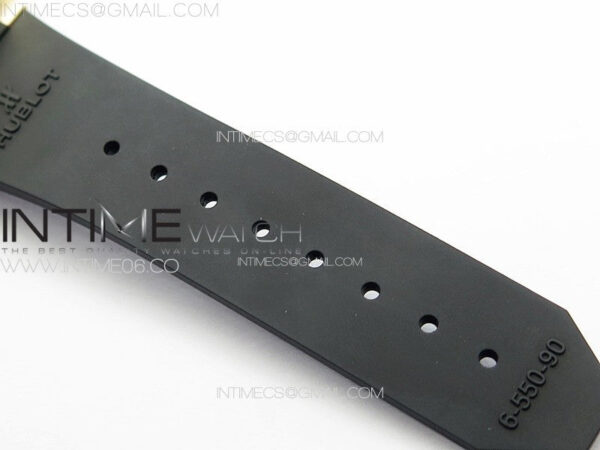 Classic Fusion Orlinski RG Full Diamonds APSF 1:1 Best Edtion Black Faceted Dial on Black Rubber Strap A2892 – Bild 15