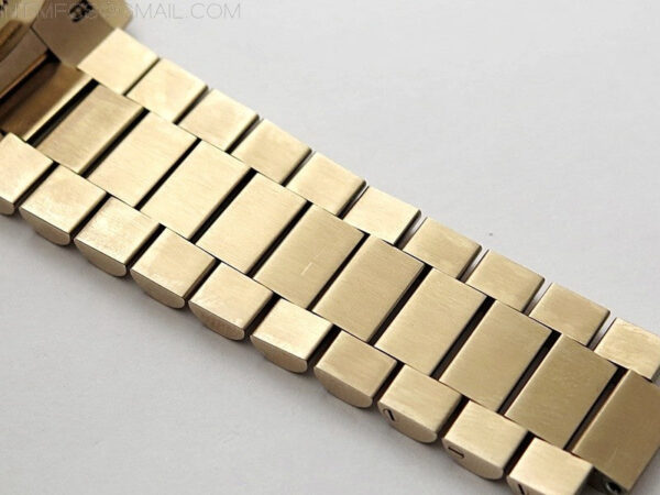 Day Date 40mm 228238 Gain Weight RG/tungsten APSF 1:1 Best Edition Brown Dial Sticks Markers on RG President Bracelet A2836 – Bild 15